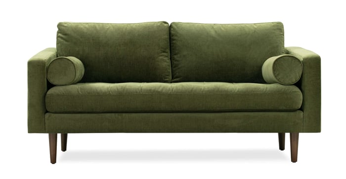 Napa 72" Velvet Apartment Sofa image